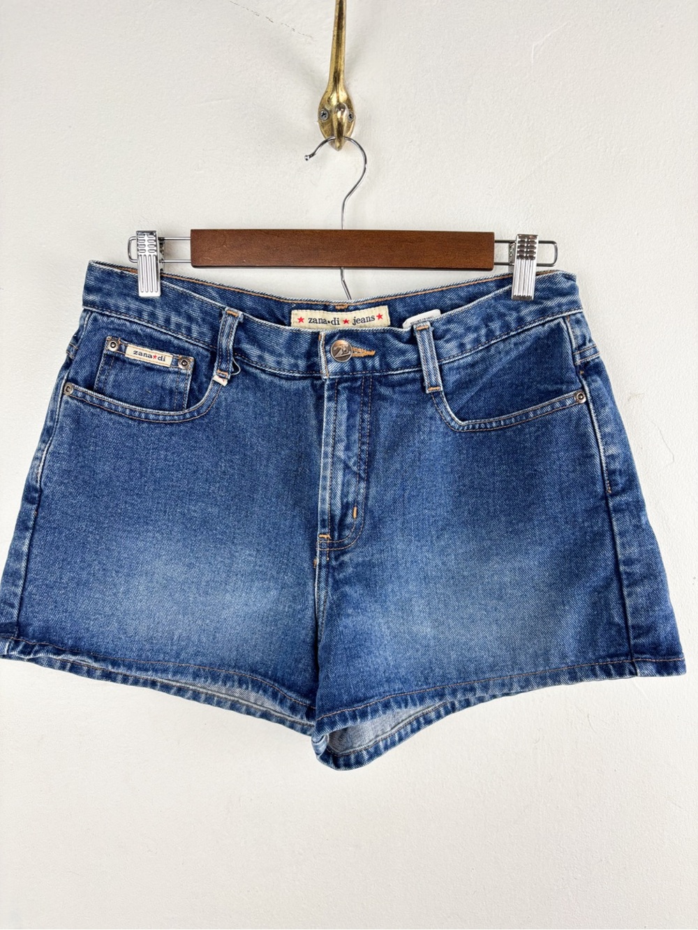 Vintage y2K Zana Di Denim Mini Shorts Sz 28